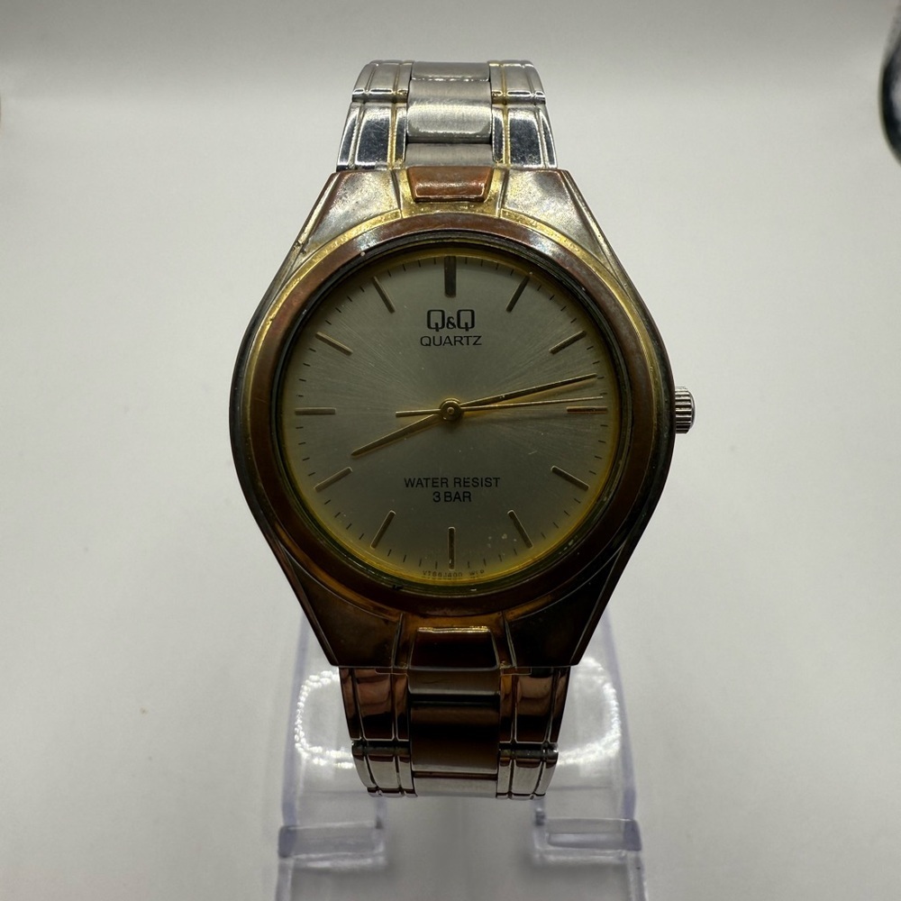 Q&Q by Citizen Women's Watch 32MM 2-Tone Bracelet Dial Wrist (New Battery) - Picture 5 of 10